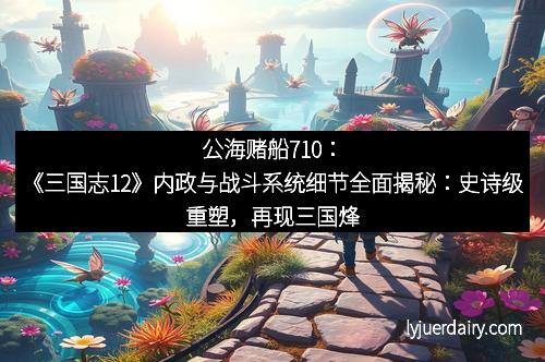 公海赌船710：《三国志12》内政与战斗系统细节全面揭秘：史诗级重塑，再现三国烽火岁月